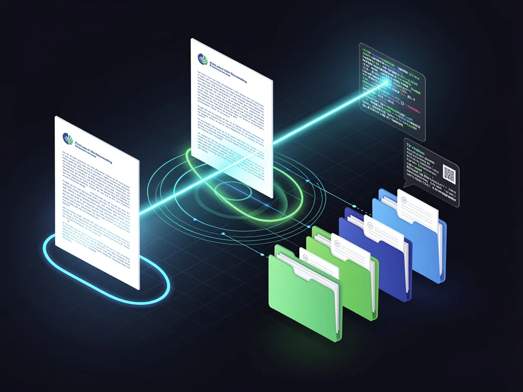 Procesamiento inteligente de documentos